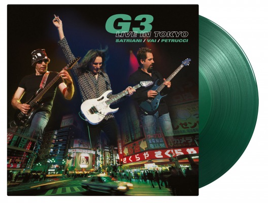 G3 (JOE SATRIANI, STEVE VAI, JOHN PETRUCCI) / Live in Tokyo [180g LP / translucent green vinyl]