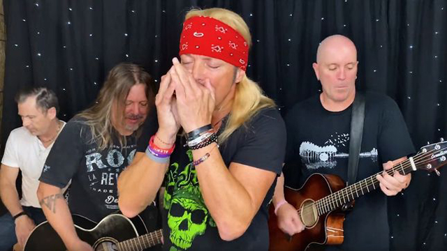Bret Michaels & his band