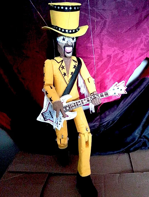 Bootsy Yellow Marionette Puppet Limited Edition