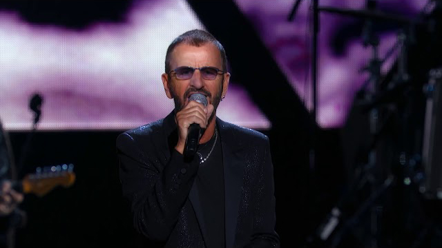 Ringo Starr at the 2015 Hall of Fame Induction Ceremony