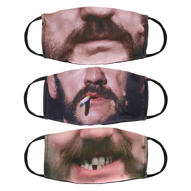 Motörhead - Faces of Lemmy Mask 3 Pack