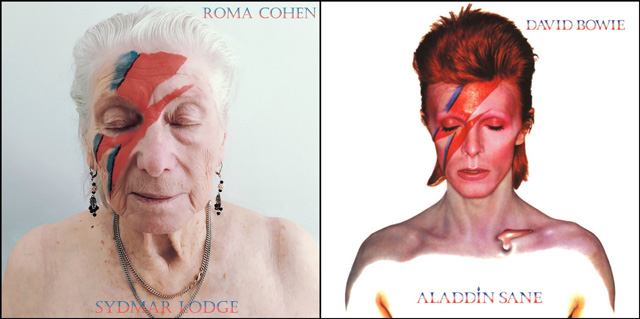Nursing Home Residents And Staff Recreate Iconic Album Covers