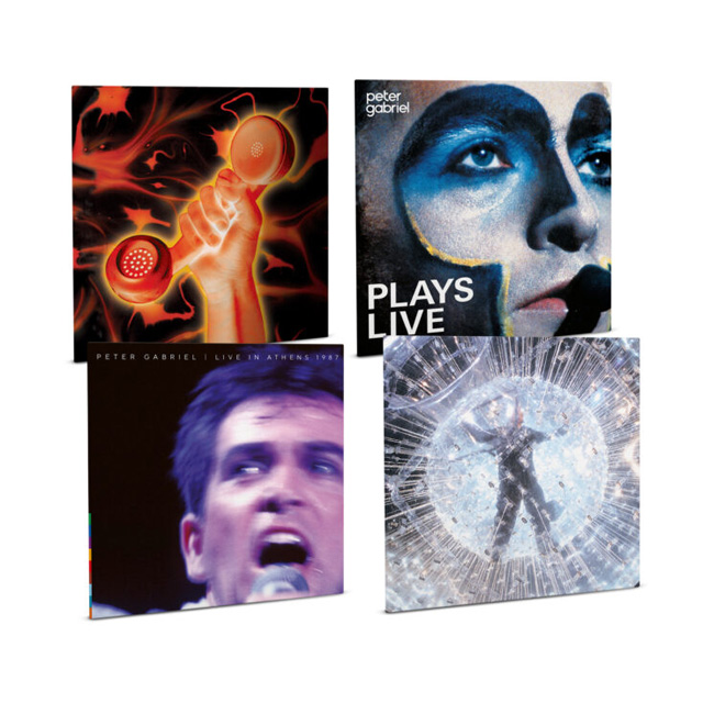 Peter Gabriel - Classic concerts released on vinyl