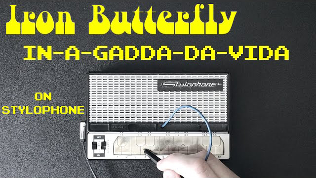 maromaro1337 - Iron Butterfly - In-A-Gadda-Da-Vida (Stylophone cover)