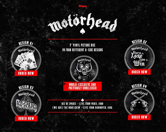 Motörhead collector’s edition - picture vinyl only with METAL HAMMER 11/20