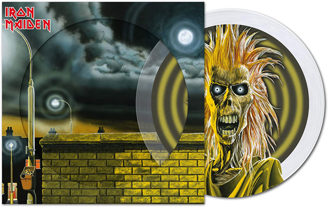 Iron Maiden / Iron Maiden (40th Anniversary limited edition crystal clear vinyl picture disc)