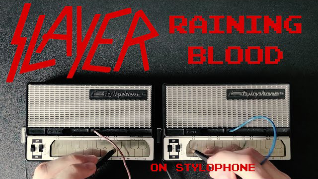 maromaro1337 - Slayer - Raining Blood (Stylophone cover)
