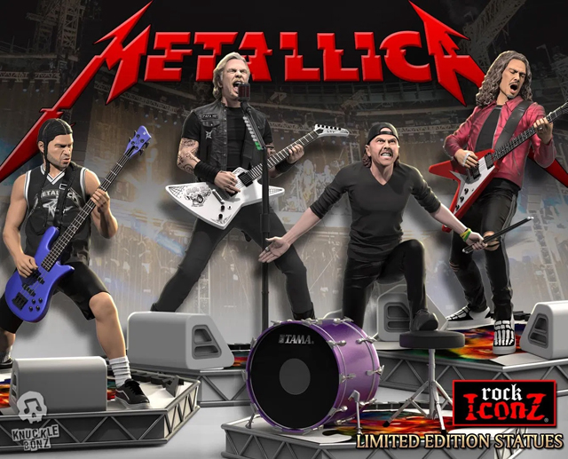 Metallica Rock Iconz Statue