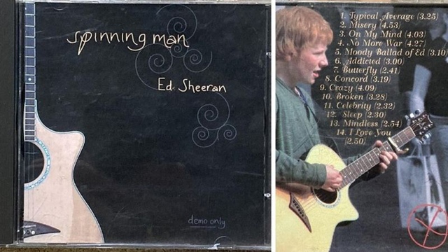 Ed Sheeran / Spinning Man - OMEGA AUCTIONS