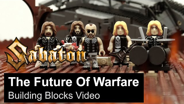 SABATON - The Future Of Warfare (Building Blocks Video)