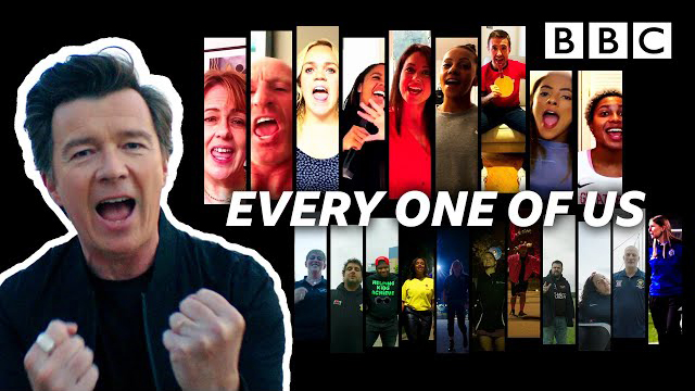 Rick Astley feat. The Unsung Heroes: Every One Of Us - BBC