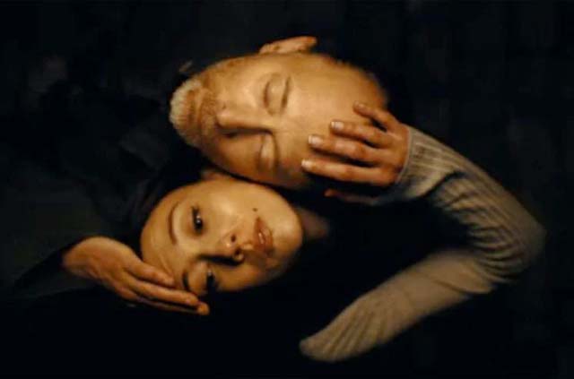 Thom Yorke and Dajana Roncione