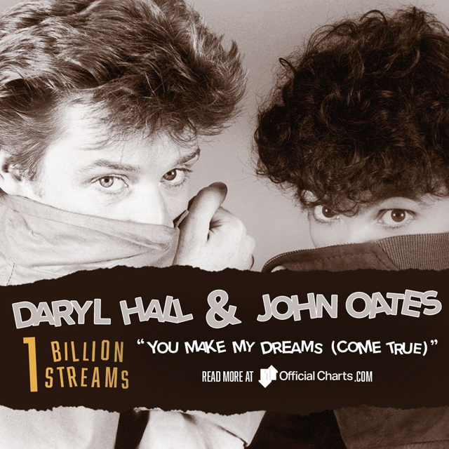 Daryl Hall and John Oates on classic You Make My Dreams hitting one billion streams: