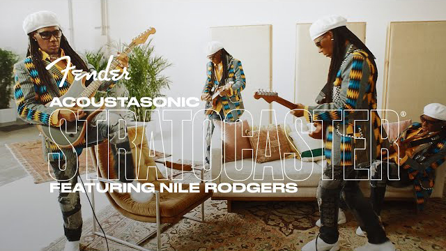 Nile Rodgers Performs “Inside The Box” with the Acoustasonic Stratocaster | Fender
