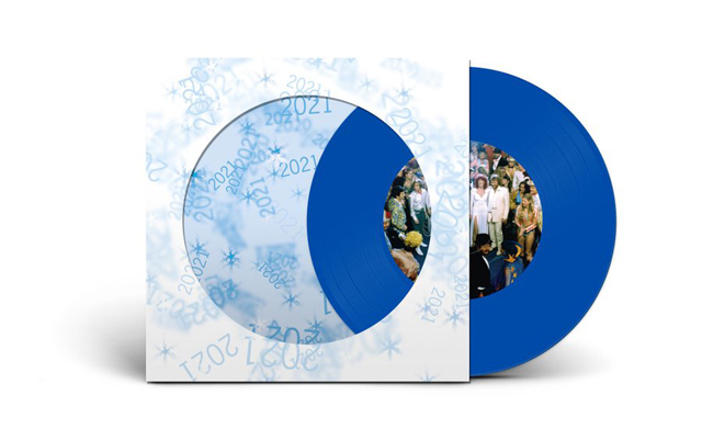 ABBA / HAPPY NEW YEAR / FELICIDAD (Clear Blue Vinyl 7”)