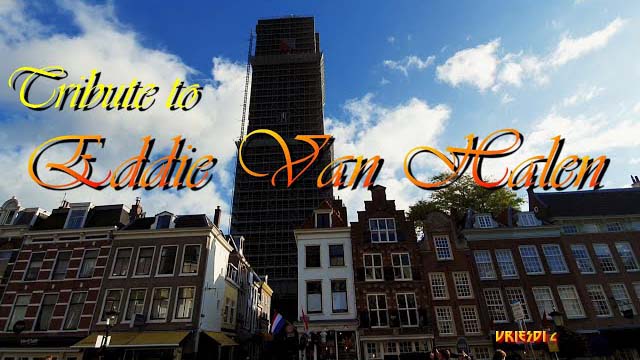 Tribute to Eddie Van Halen - Carillon Dom Tower, Utrecht, the Netherlands, 10 October 2020