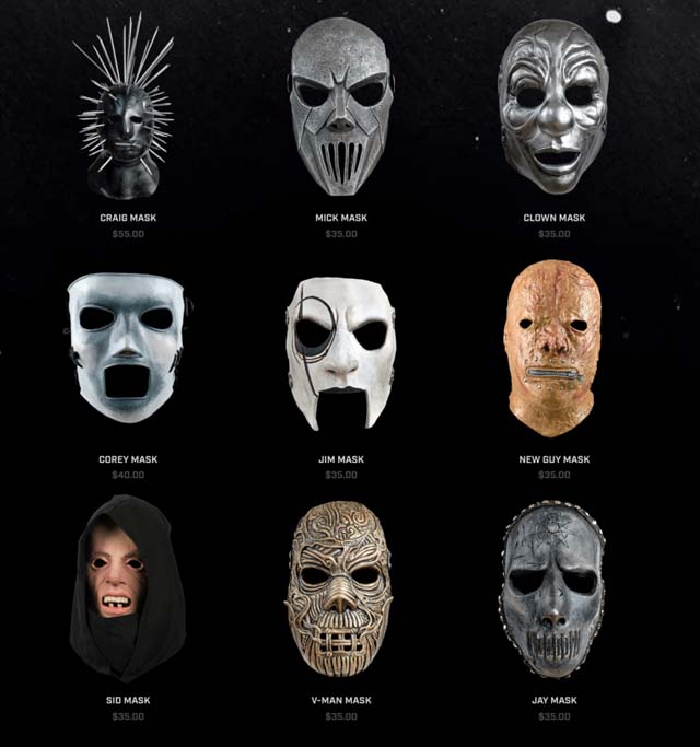 SLIPKNOT We Are Not Your Kind Masks