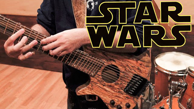 Star Wars Medley: Main Theme / Imperial March - Acoustic 8-string Guitar - Felix Martin