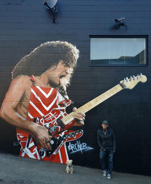 Paul Archer - RIP Eddie Van Halen (c)Paul Archer