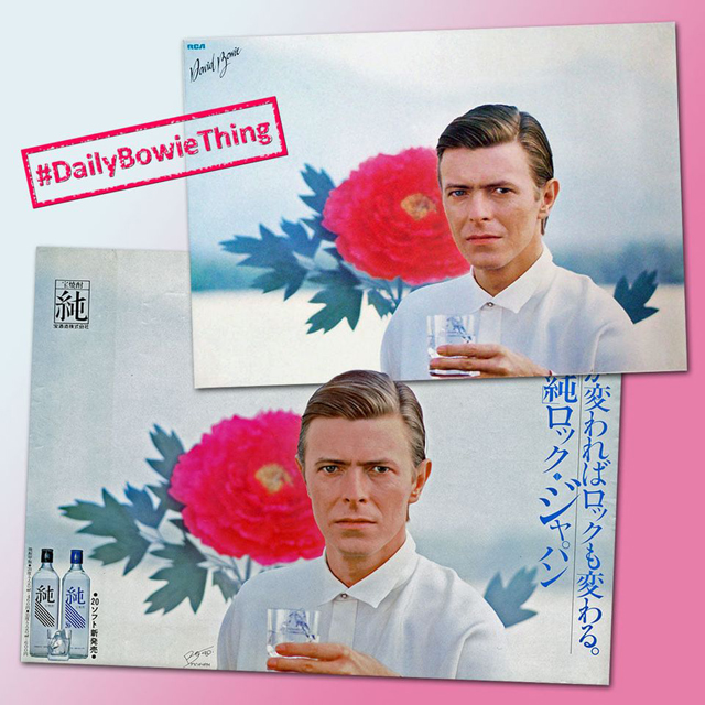 David Bowie / Crystal Japan promo posters