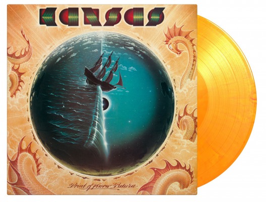 Kansas / Point of Know Return [180g LP / flaming coloured vinyl]