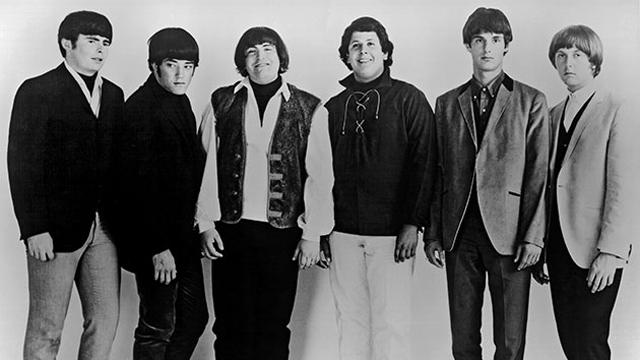 The Turtles in 1966 with Jim Tucker, second from right; Michael Ochs Archives/Getty Images