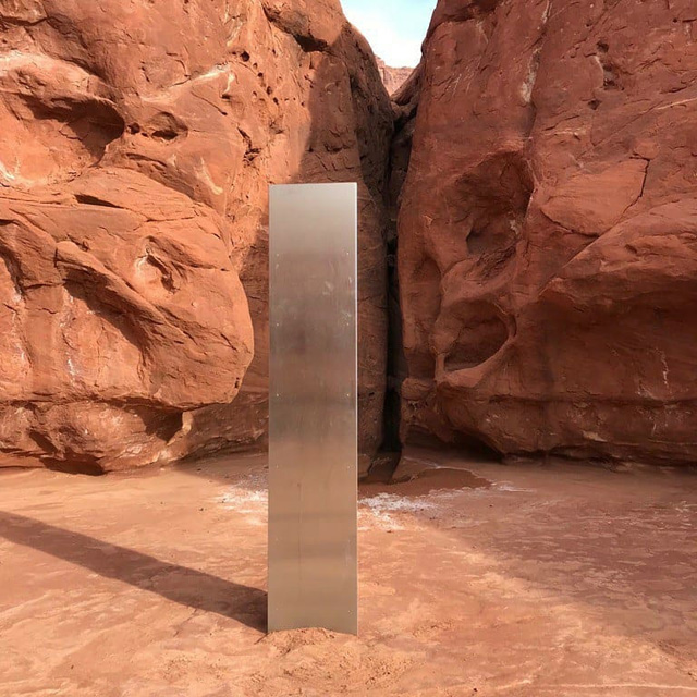 Like Monolith Found in Utah Desert