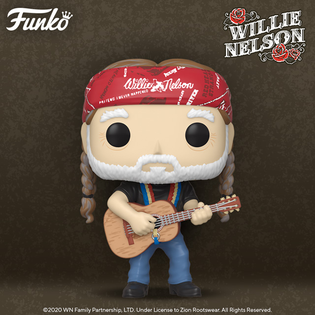 FUNKO Pop! Rocks- Willie Nelson.