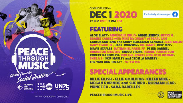 Peace Through Music: A Global Event for Social Justice