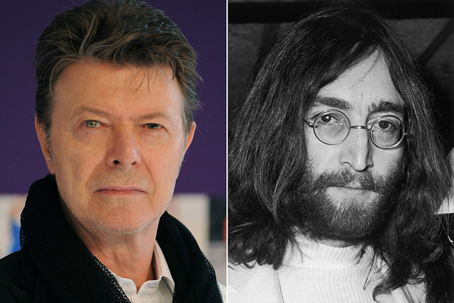David Bowie , John Lennon