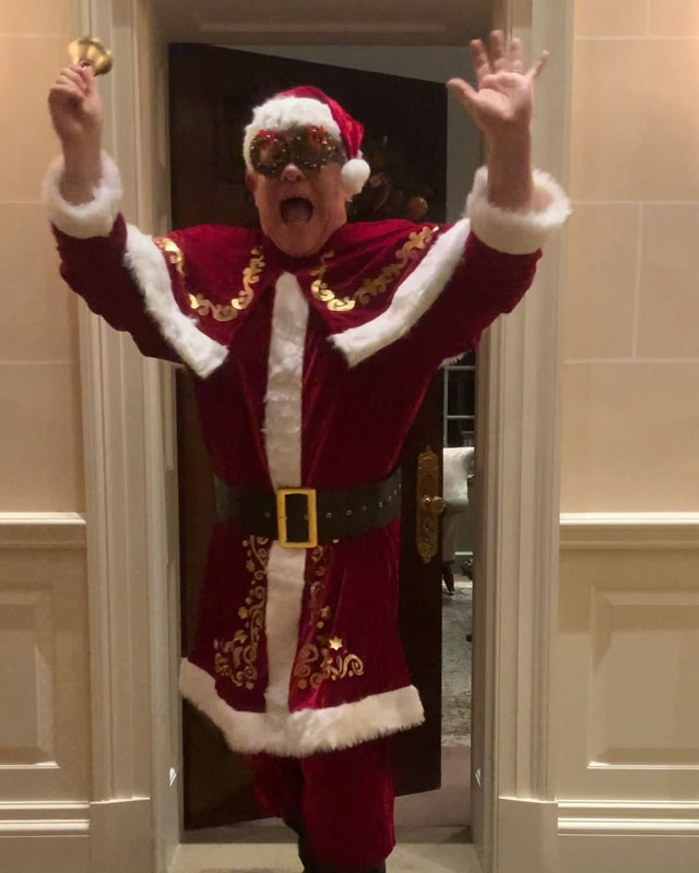 Elton John - Step Into Christmas video 2020