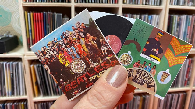 teeny_tiny_vinyl - The Beatles — Sgt. Pepper’s Lonely Hearts Club Band