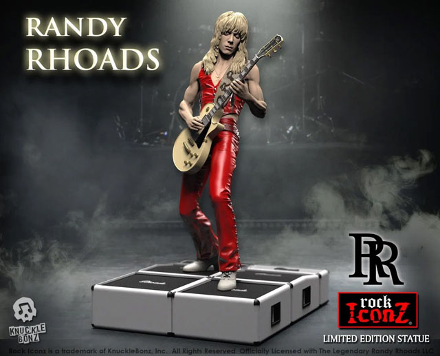 Randy Rhoads III Rock Iconz Statue
