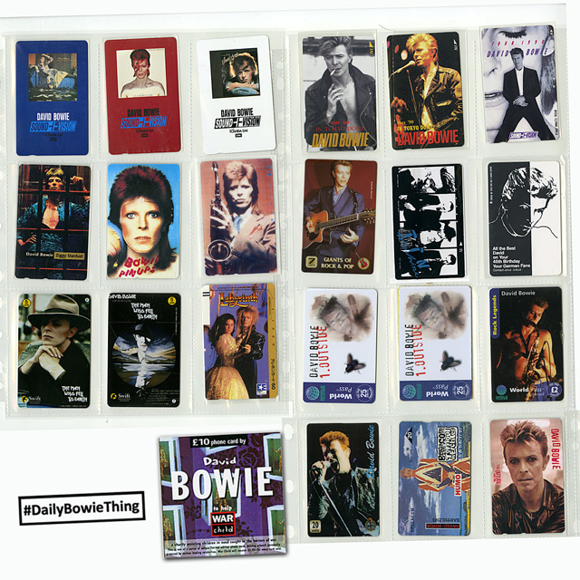 David Bowie - Telephone cards