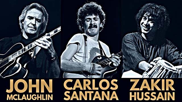 John McLaughlin & Mahavishnu with Carlos Santana & Zakir Hussain - Live in San Francisco 1985