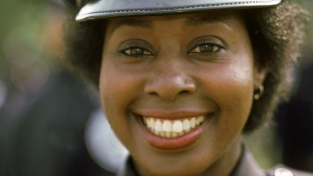 Marion Ramsey [Laverne Hooks] -  Police Academy  ©Warner Bros/Courtesy Everett Collection
