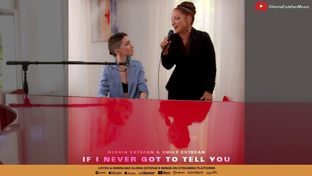 Gloria Estefan & Emily Estefan - If I Never Got To Tell You (Audio)