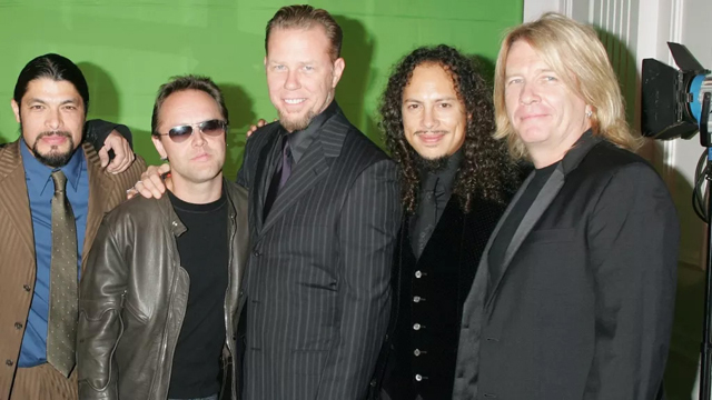 Metallica & Bob Rock  (Image credit: Jeffrey Mayer/WireImage for ASCAP)