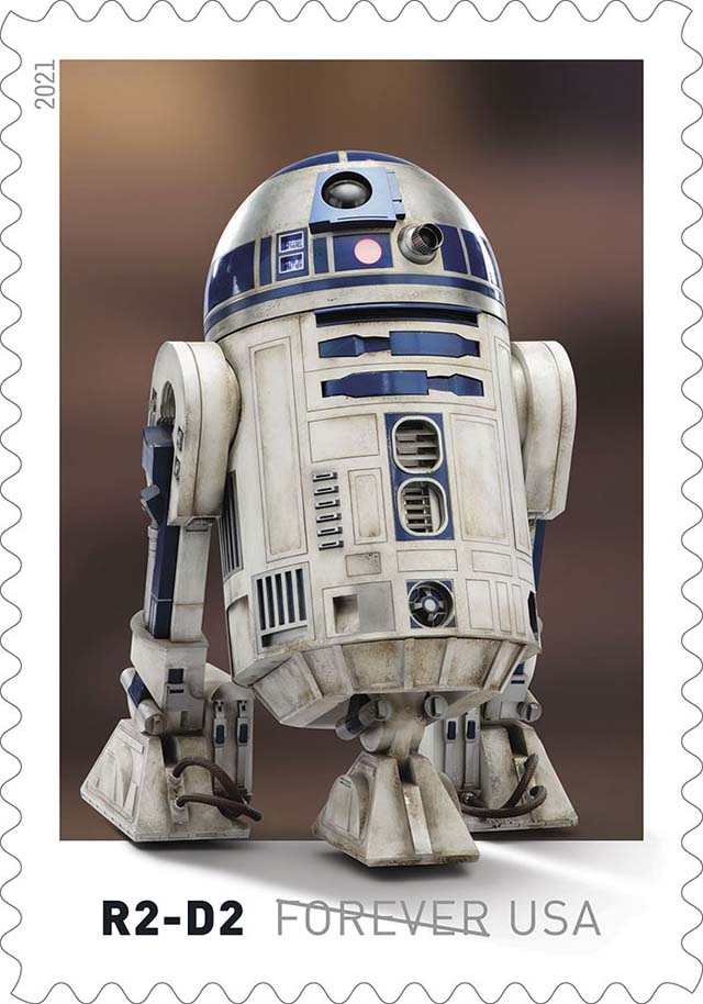 STAR WARS STAMPS R2-D2　© Lucasfilm Ltd.