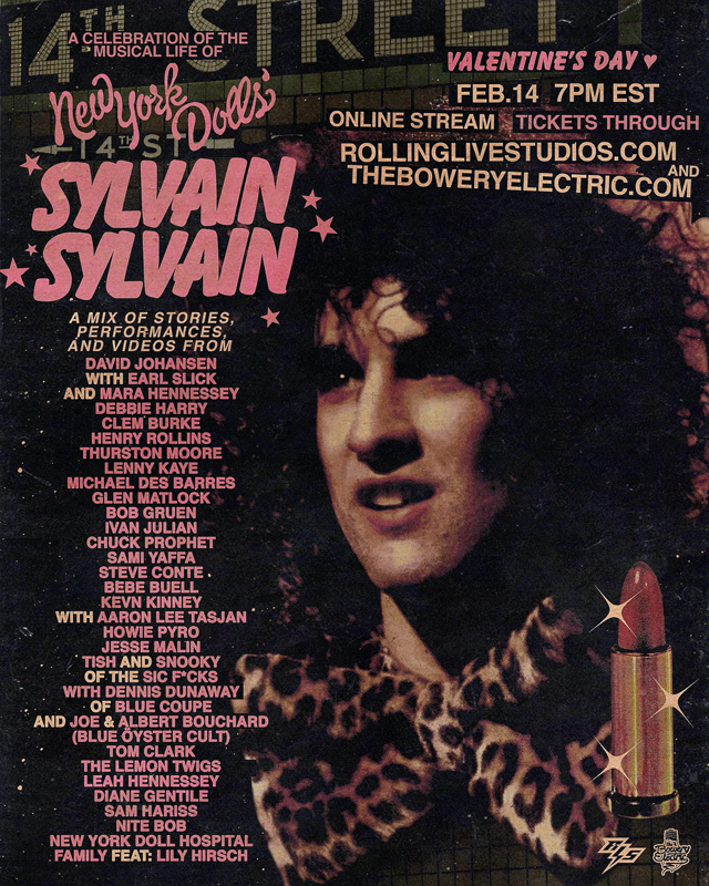 A Celebration Of The Musical Life Of New York Dolls' Sylvain Sylvain