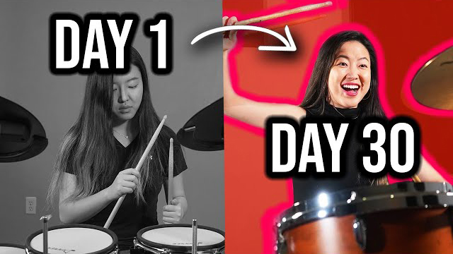 Kize Bae / I Tried to Learn How to Play the Drums in 30 Days