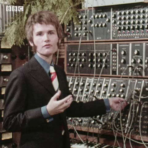 Wendy Carlos demonstrates her Moog Synthesizer in 1970