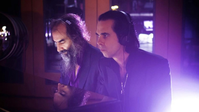 Nick Cave and Warren Ellis, photo by Kerry Brown