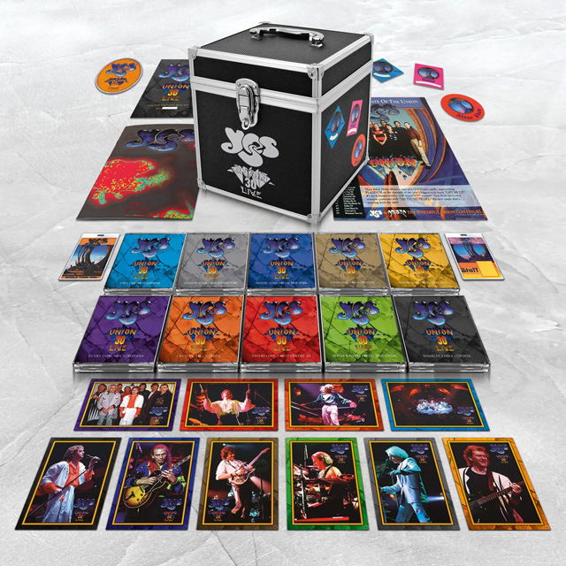 YES – UNION LIVE LIMITED EDITION, SUPER DELUXE FLIGHT CASE - 30 YEAR ANNIVERSARY EDITION
