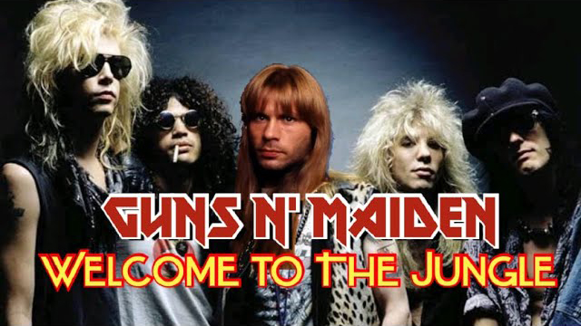 Raphael Mendes - What if Bruce Dickinson sang for GUNS N' ROSES?! - Welcome To The Jungle