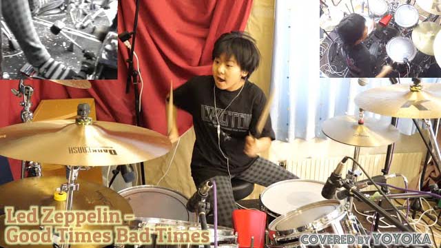 Good Times Bad Times - Led Zeppelin / Covered by Yoyoka, 11 year old