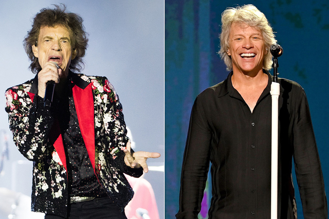 Mick Jagger, Jon Bon Jovi