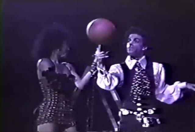 Prince play basketball