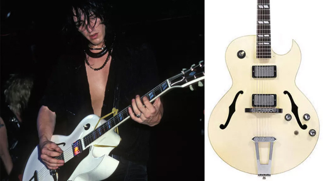 Izzy Stradlin (Image credit: Larry Marano / Getty / Backstage Auctions)