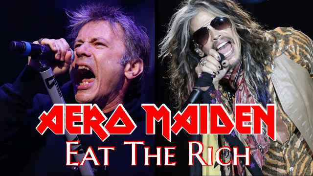 Raphael Mendes - What if Bruce Dickinson sang for AEROSMITH?! Eat The Rich